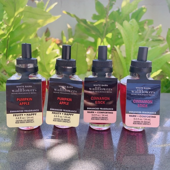 BBW Pumpkin apple & Cinnamon stick wallflower refills set - Picture 10 of 10